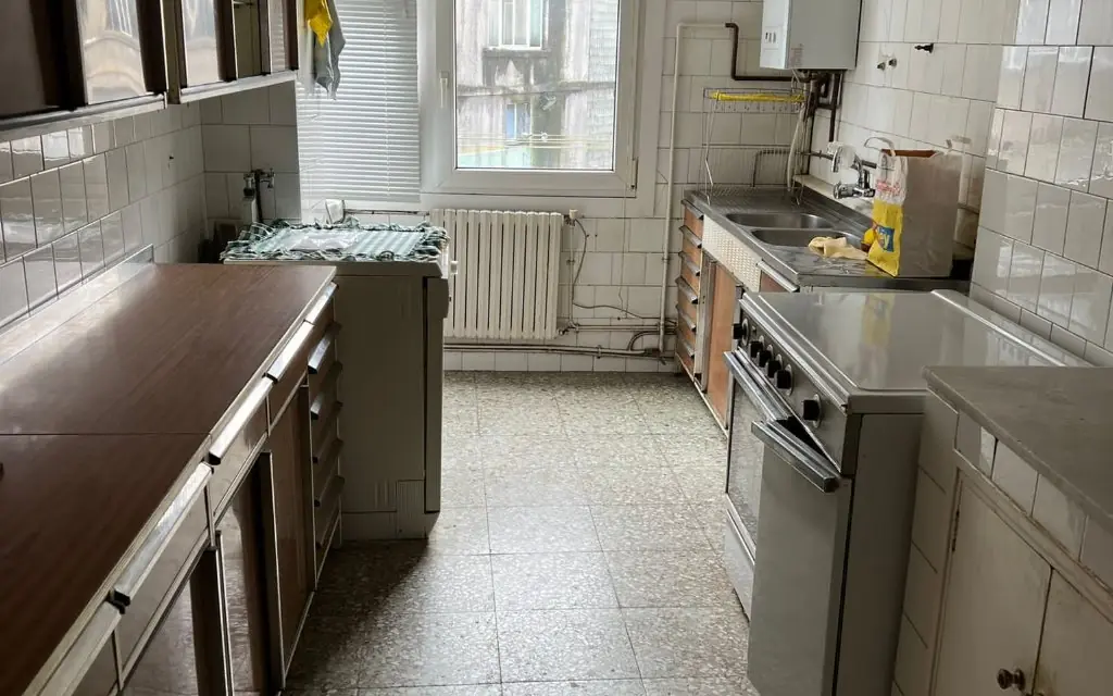 Cocina antes de la reforma, ejemplo de foto original